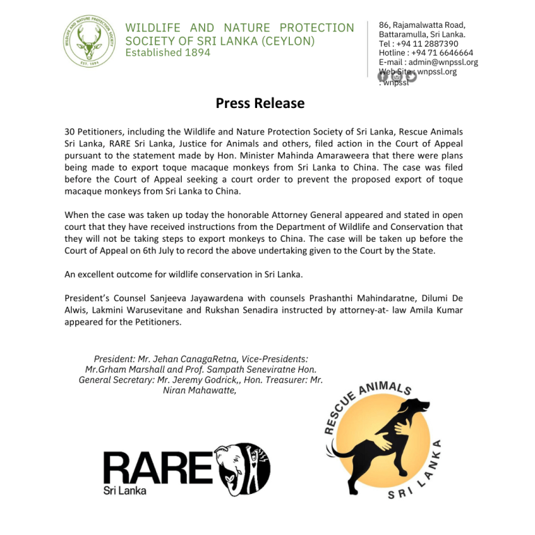 Press Release